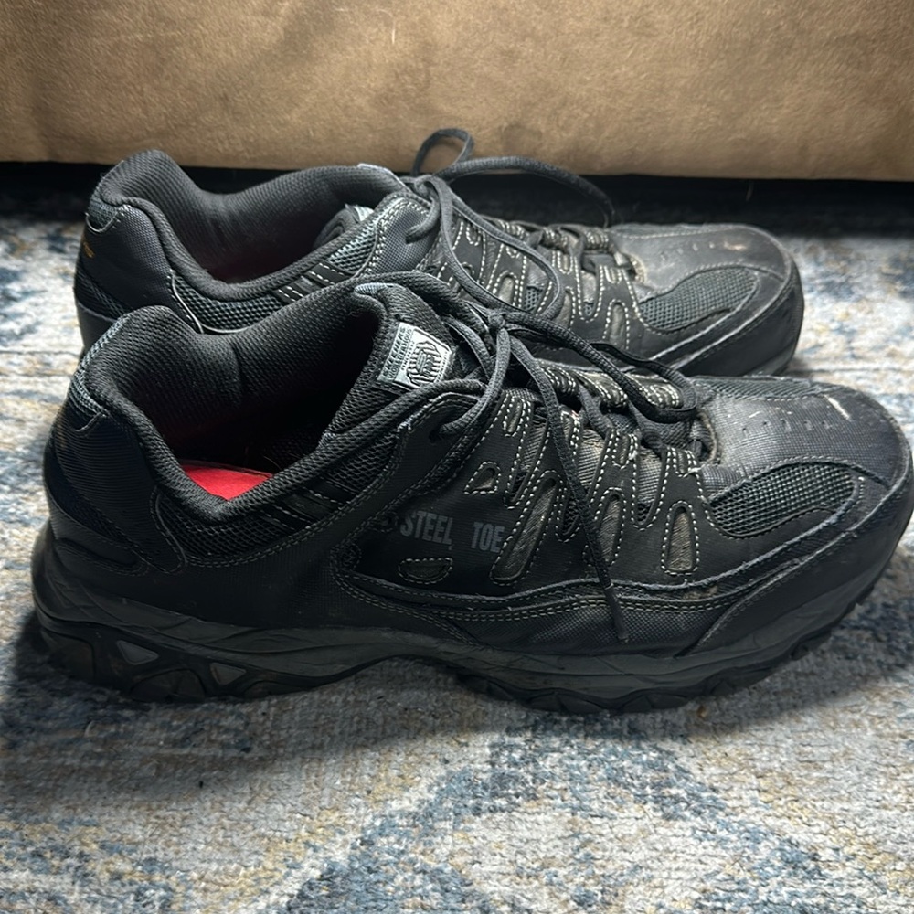 Skechers Canton Ebitt Men's Safety Steel Toe Shoes Size 13